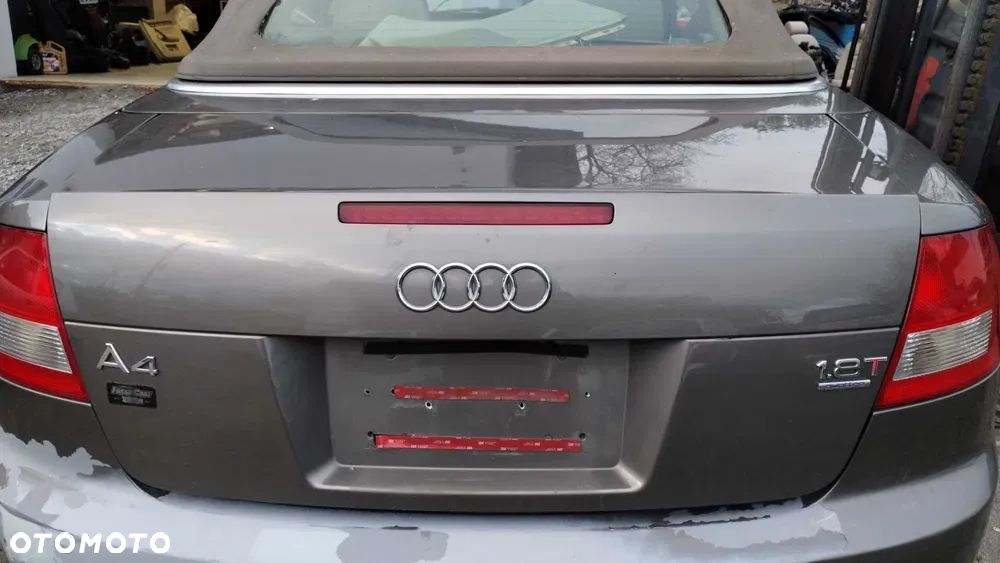 Klapa tylna Audi A4 B6 B7 Cabrio US USA - 1
