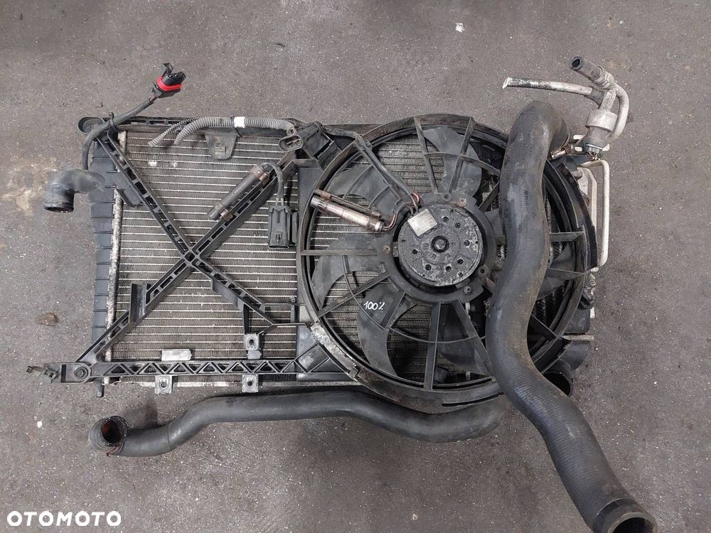 CHŁODNICE KOMPLET + WENTYLATORY OPEL VECTRA B LIFT 2.0 DTI 52475376 - 1
