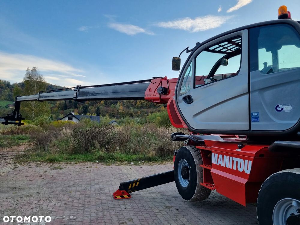 Manitou MRT2150 PRIVILEGE Ładowarka teleskopowa ROTO 21m udzwig 5ton jak Nowa z Norwegii 5900mtg  2013rok  Obrót pełny Zero luzów wycieków zadbana z Fermy Norweskiej - 17