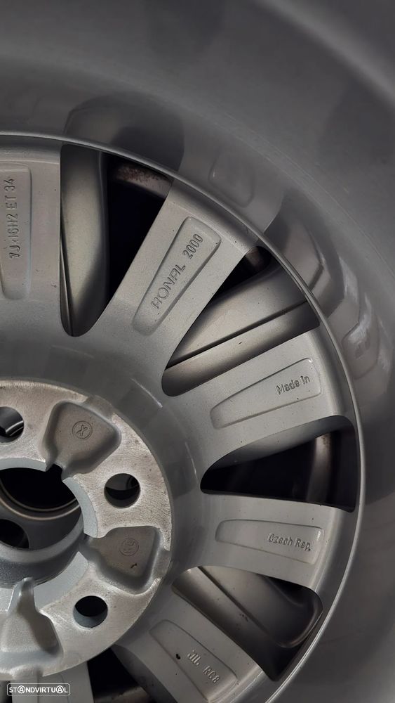 Jantes Audi A1 8X 7j16 ET34 PCD(5x100) - 3