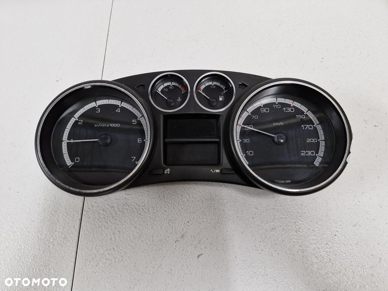 PEUGEOT 308 T7 I 1 1.6 VTI LICZNIK ZEGARY PRĘDKOŚCIOMIERZ 9666642080 - 1