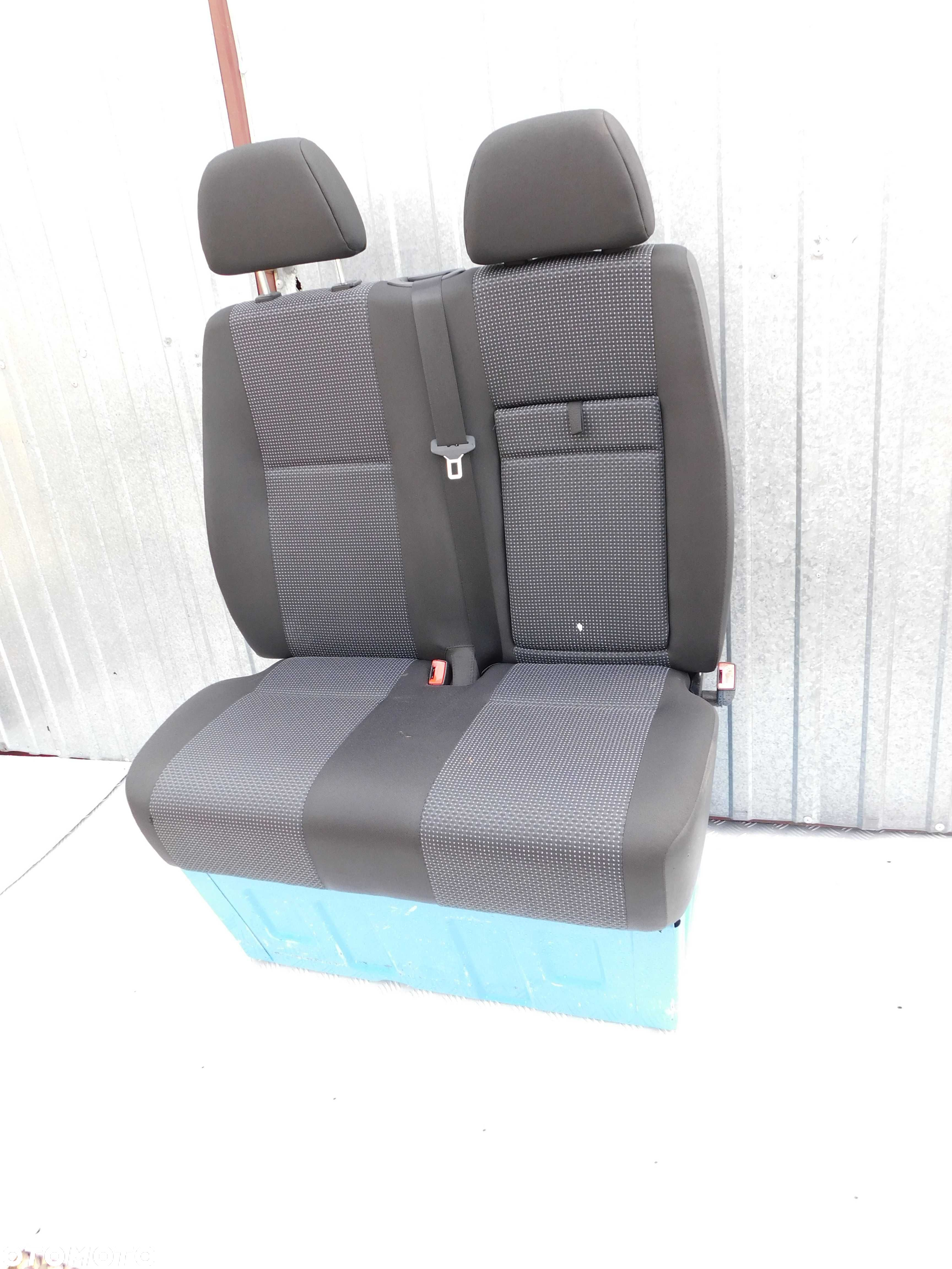 Fotel pasażera podwójny dwójka kompletny Sprinter W906 VW Crafter - 4