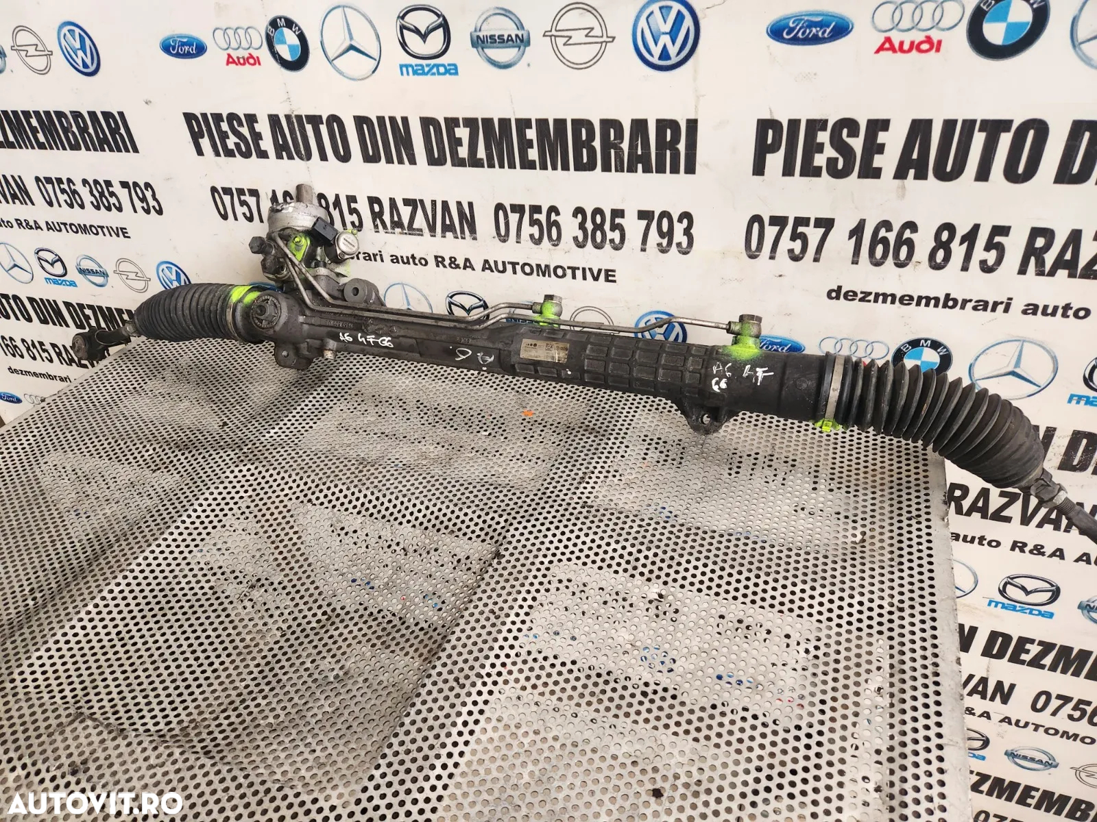 Caseta Directie Audi A6 F4 C6 An 2004-2005-2006-2007-2008 Cod 4F Volan Stanga Europa - Dezmembrari - 3