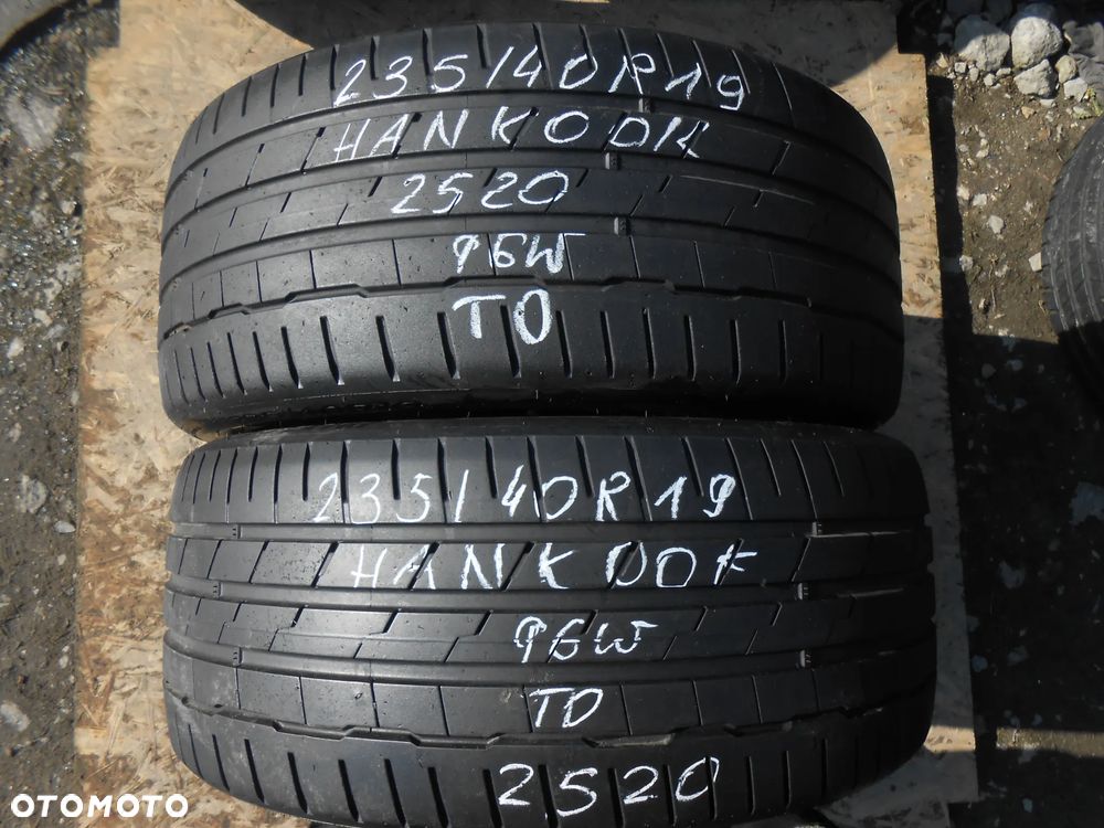 OPONY 235/40R19 HANKOOK VENTUS S1 EVO3 TO DOT 2520 7MM - 1
