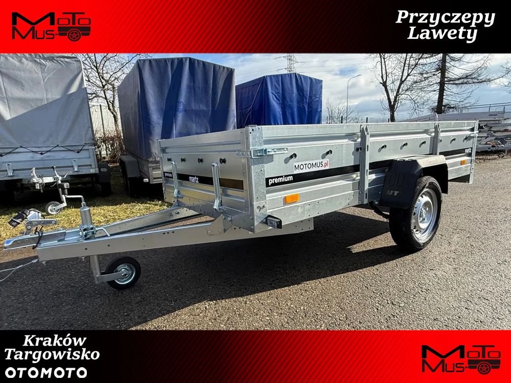 Martz Przyczepa Martz Premium 264x126x40cm resor+amortyzator dostawa pod dom MOTOMUS - 1
