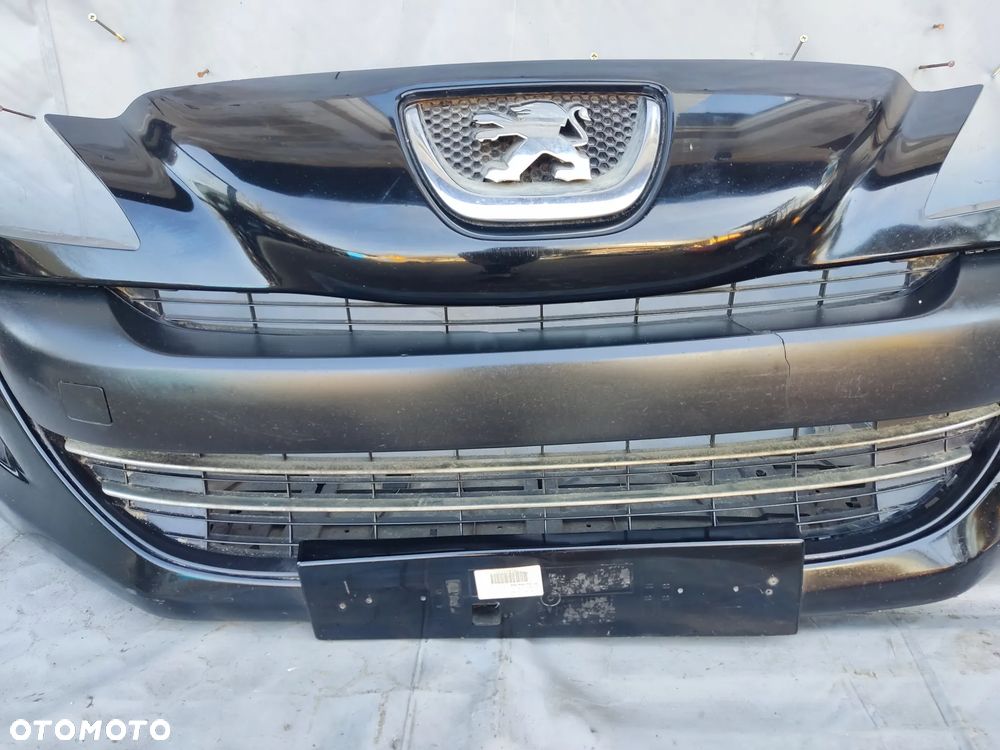 PEUGEOT 308 ZDERZAK PRZÓD PRZEDNI GRILL ORYGINAŁ - 6