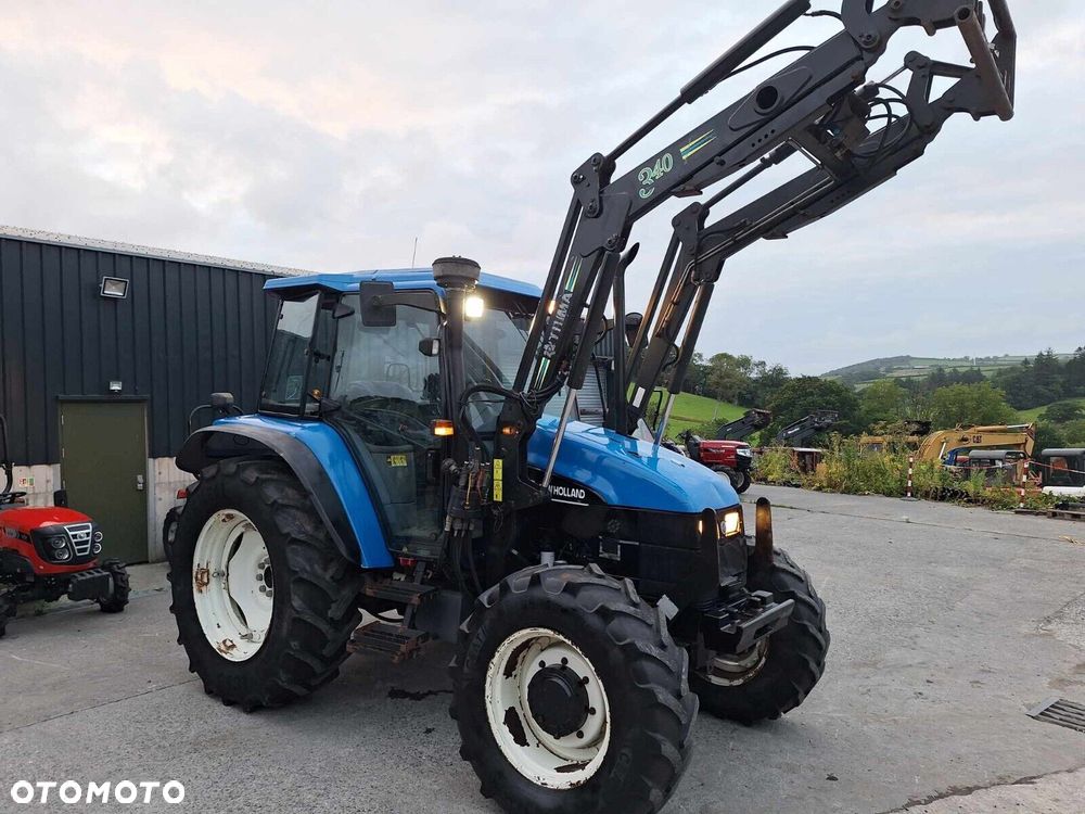 New Holland TS90, ciągnik turbo i ładowarka 2003 SLDP dobre opony poręczne - 2