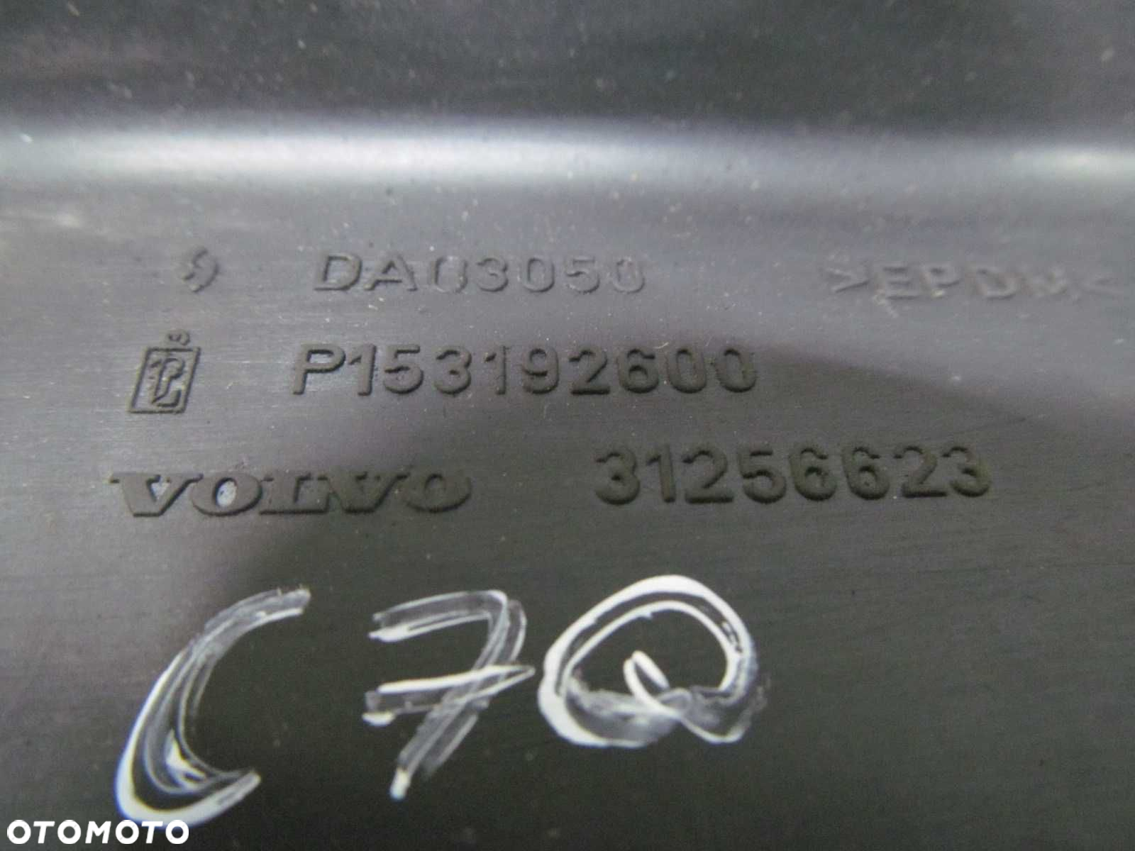 VOLVO C70 06-13 USZCZELKA DRZWI PRAWA 31256623 - 7
