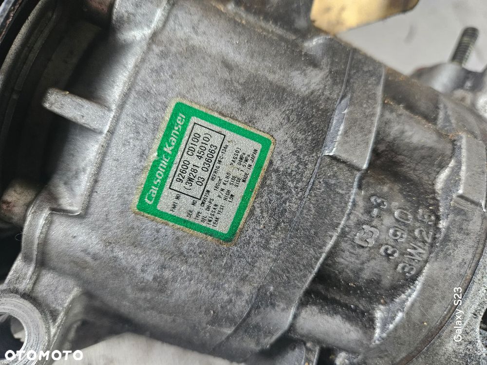 Sprężarka kompresor klimatyzacji Nissan 350Z 3,5 92600CD100 - 2