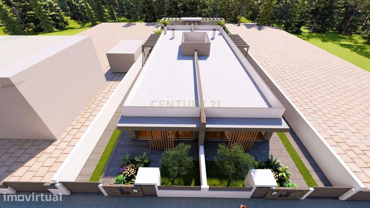 Moradia Contemporânea T4, Construção Nova, com Piscina, em Fernão Ferr - Grande imagem: 5/31