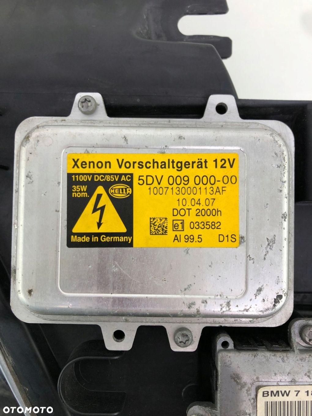 BMW E60 E61 LIFT PRAWA XENON LAMPA DYNAMIC KOMPLETNA EUROPA 7177734 - 10