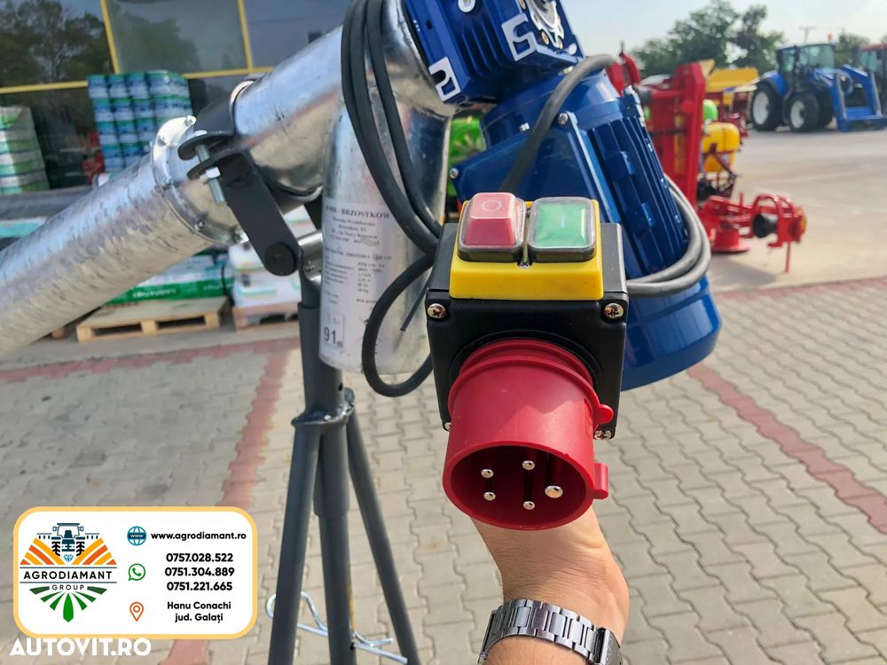 Altul Snec transportor cereale FI 110 / 140 / 160mm cu carucior - 13