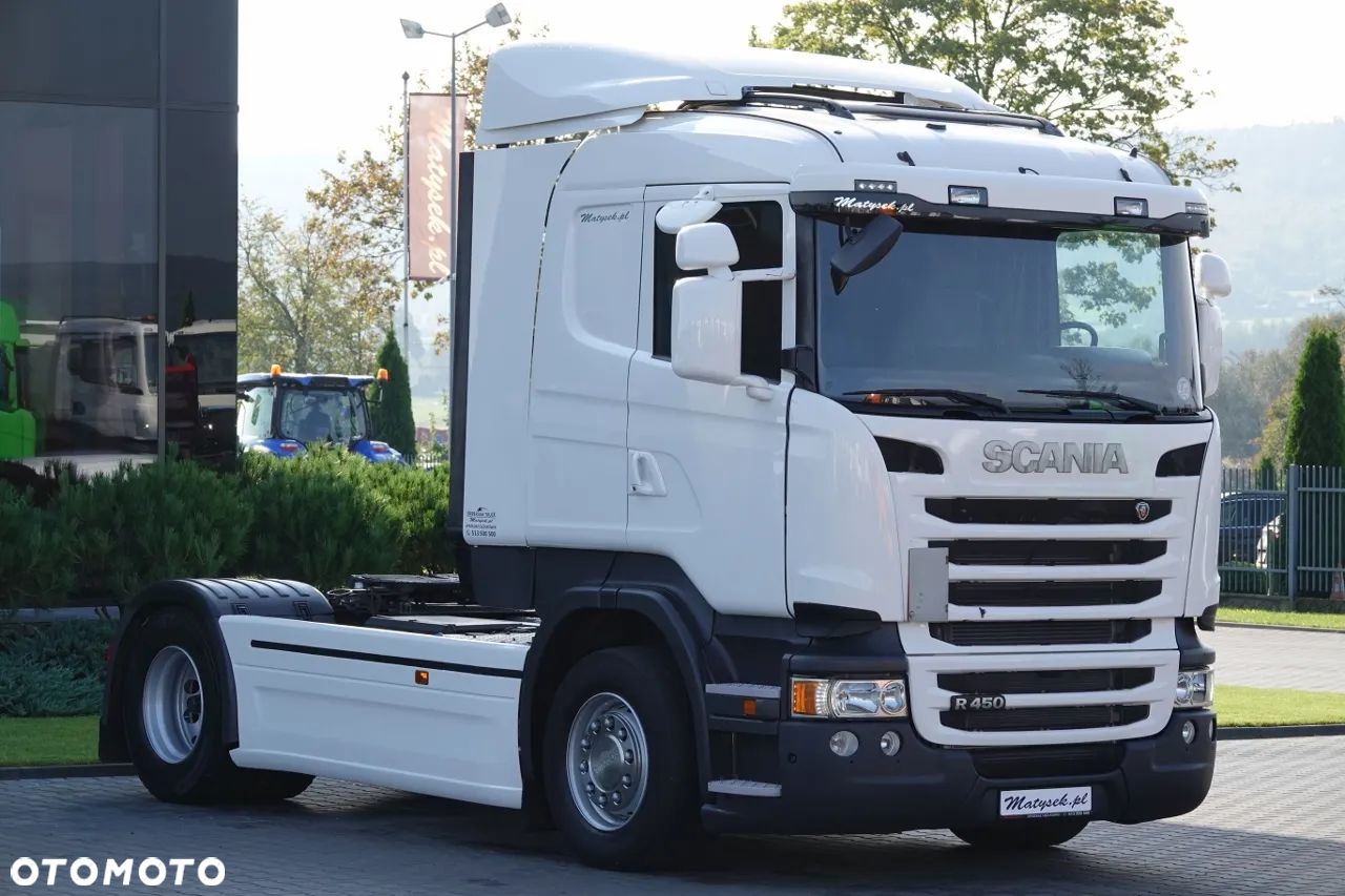 Scania R 450 / RETARDER / BEZ EGR / NISKA KABINA / SPROWADZONA / PO KONTRAKCIE SERWISOWYM - 1