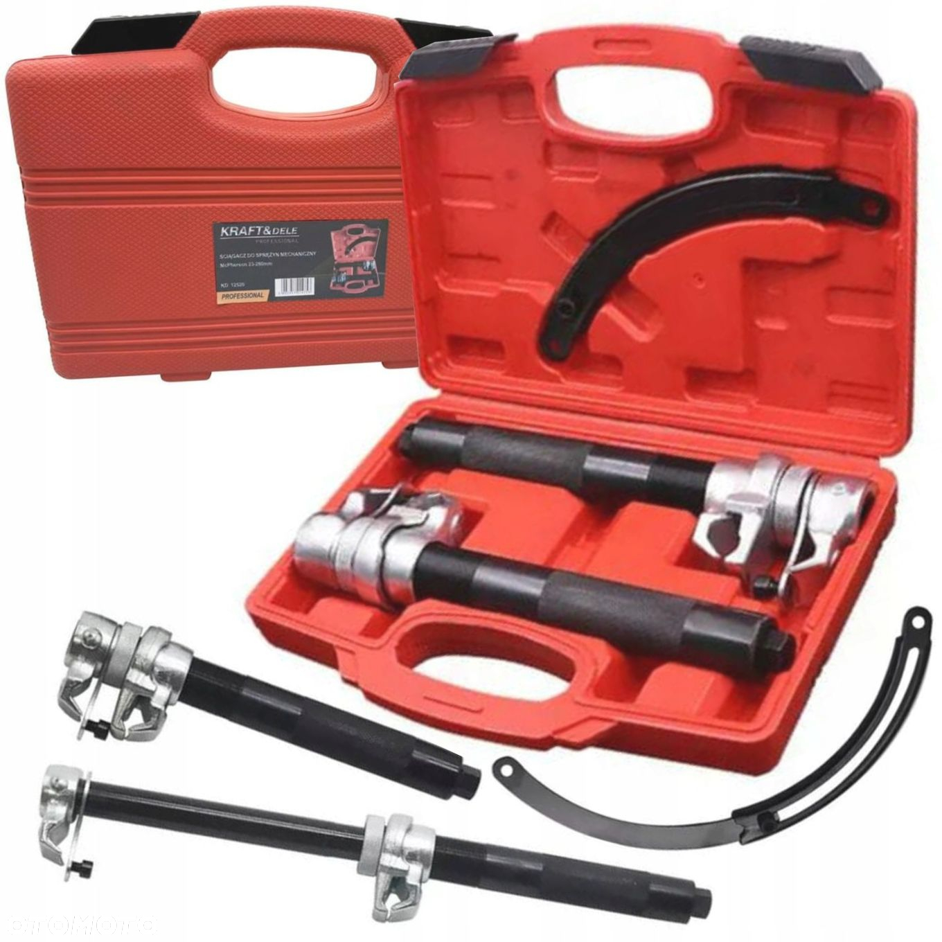 KRAFTDELE ŚCIĄGACZ SPRĘŻYN 28-280MM WALIZKA KD12520 - 11