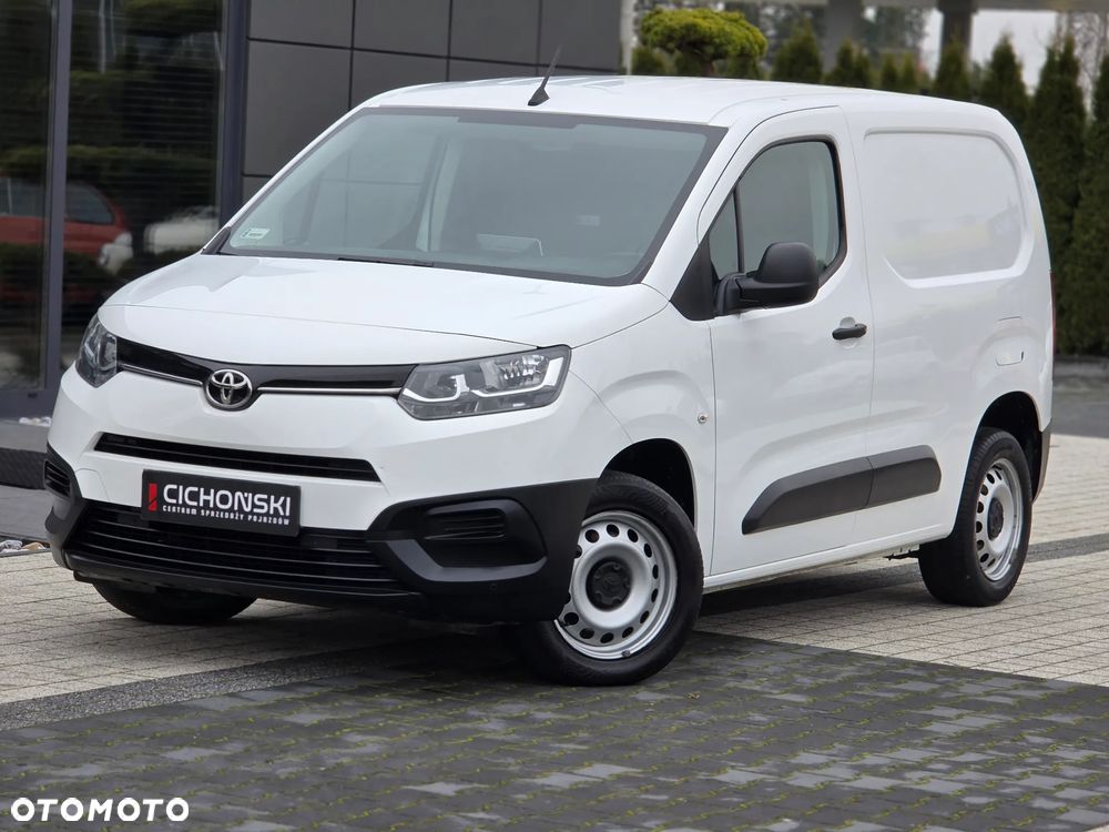 Toyota Proace City 2.0t 1.5 D-4d 100KM  3 OSOBOWA Furgon Blaszak BEZWYPADKOWA z Polskiego Salonu I Pierwszy i Jedyny Właściciel I Pełna Faktura Vat 23% - 1