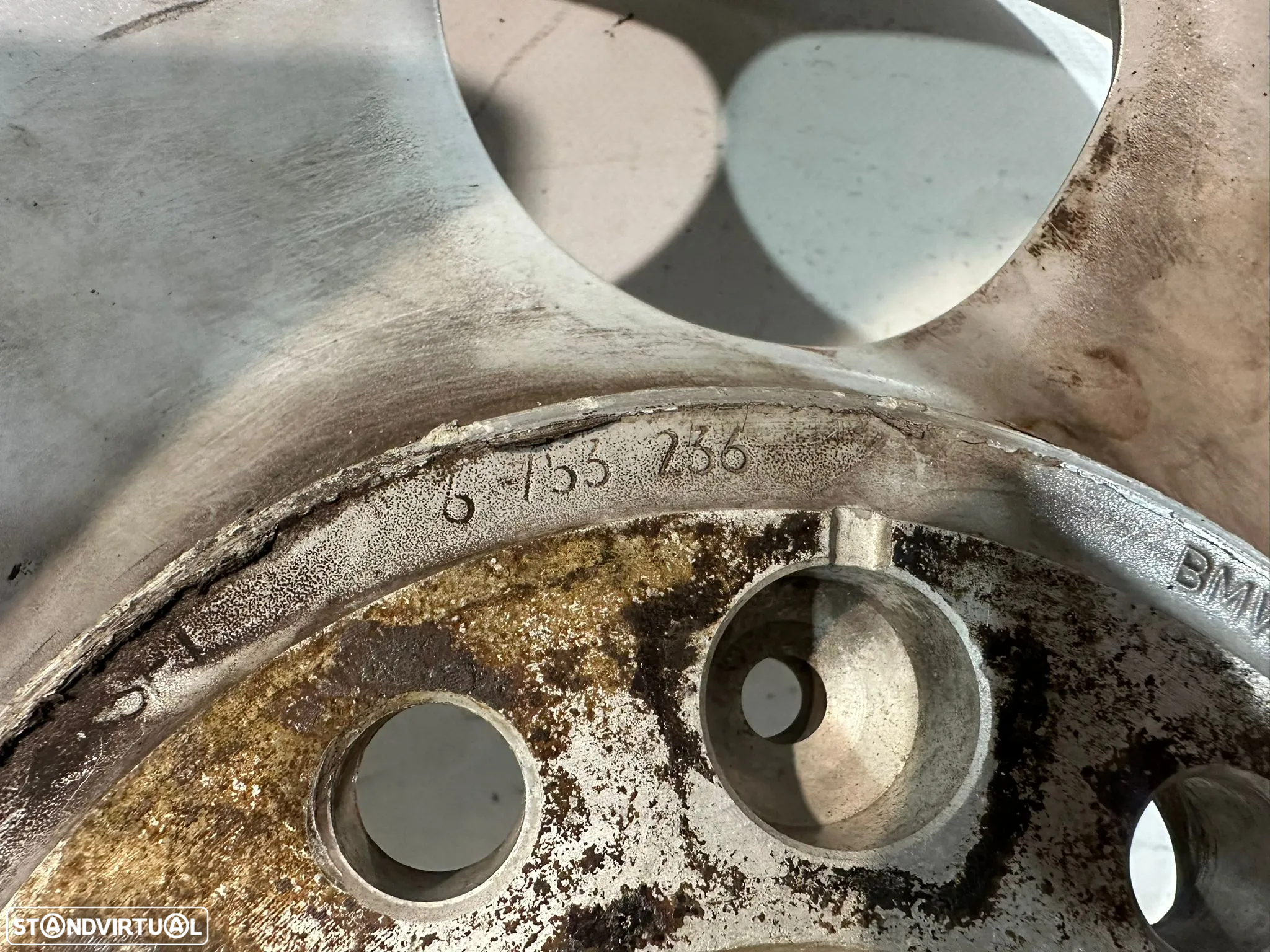 Jante 17 Originais BMW Serie 7 E65 E66 8J ET24 6753236 - 7