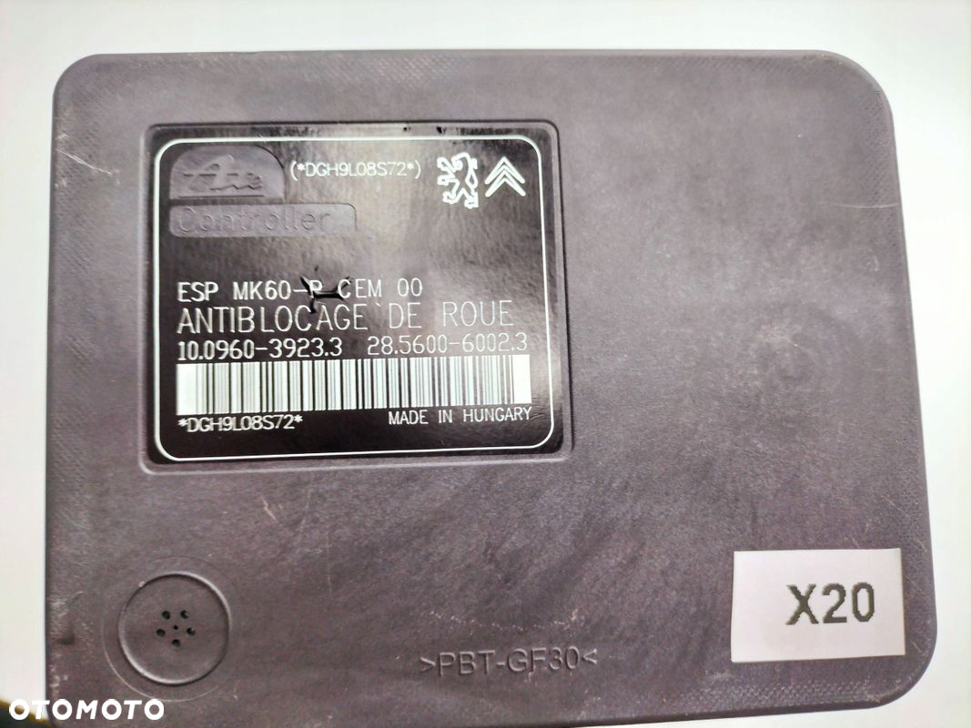 POMPA ABS Peugeot 207 9665898980 10.02060-412.4 - 3