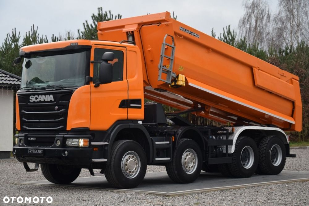 Scania G450 8x4 Meiller Kipper Hydroklapa - 13