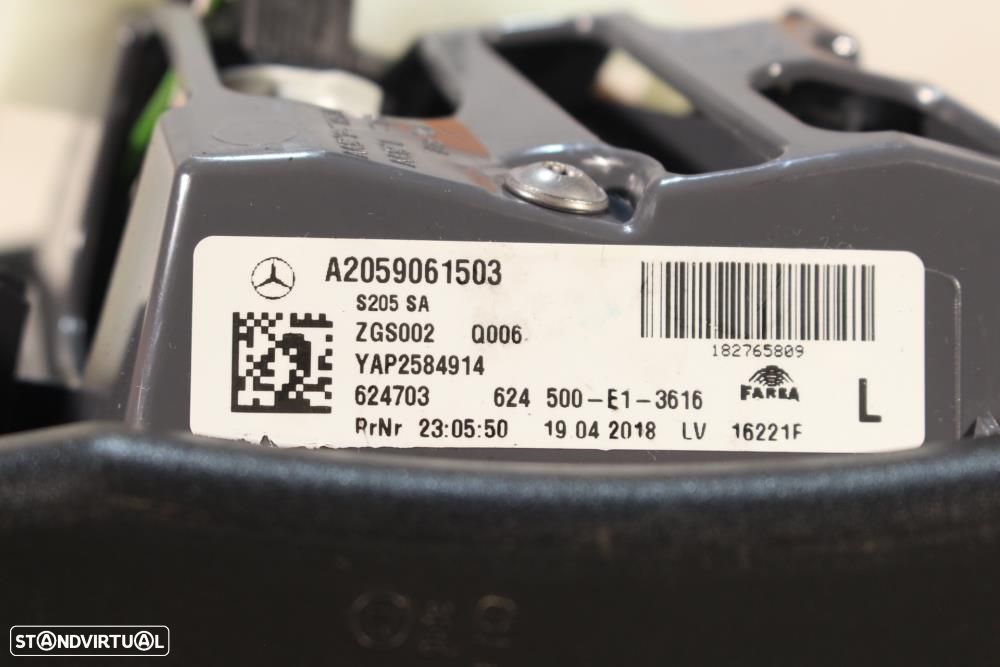 Farolim Esquerdo Mercedes-Benz C-Class T-Model (S205)  A2059061503 / 6 - 7