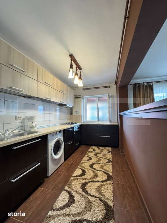 Apartament 2 camere,  52 mp, etaj intermediar, parcare, 2 balcoane, zo - Imagine principală: 5/12