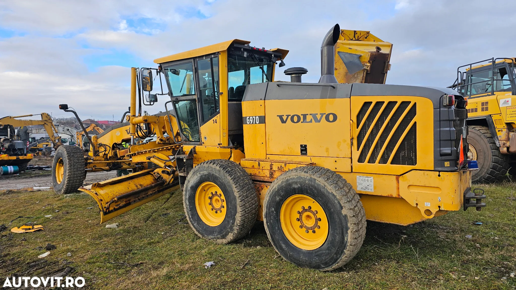 Volvo G 970  Greder 6X4 - 8