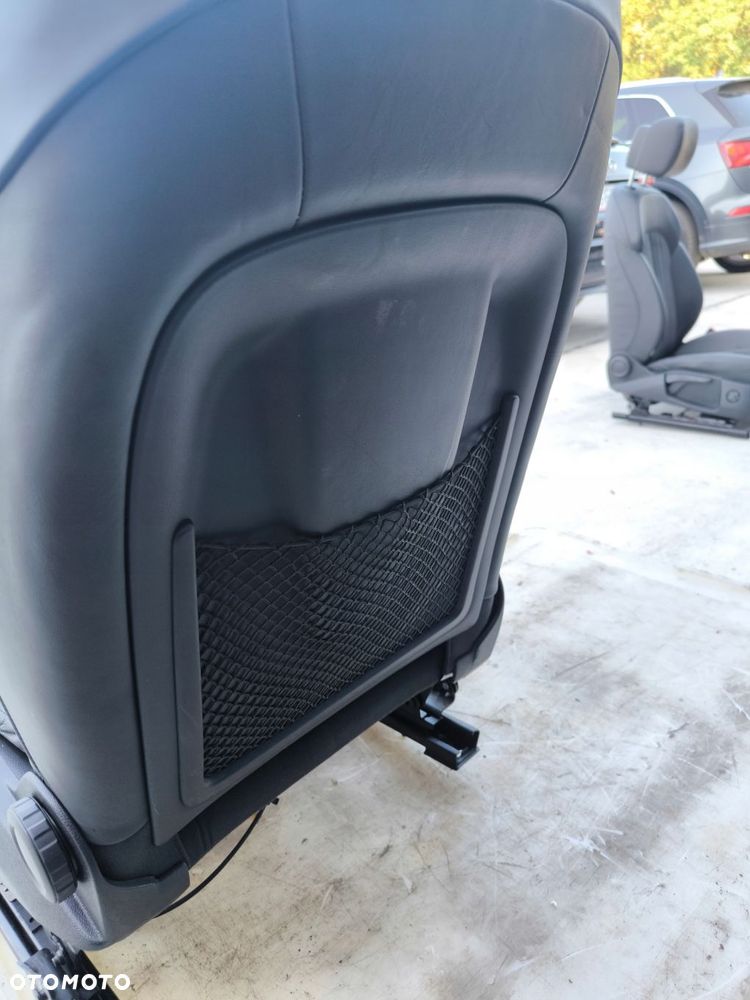 FOTEL KIEROWCY SKÓRA + ALCANTARA PODGRZEWANY A6 C7 A7 4G8 ORYGINAŁ ! - 13