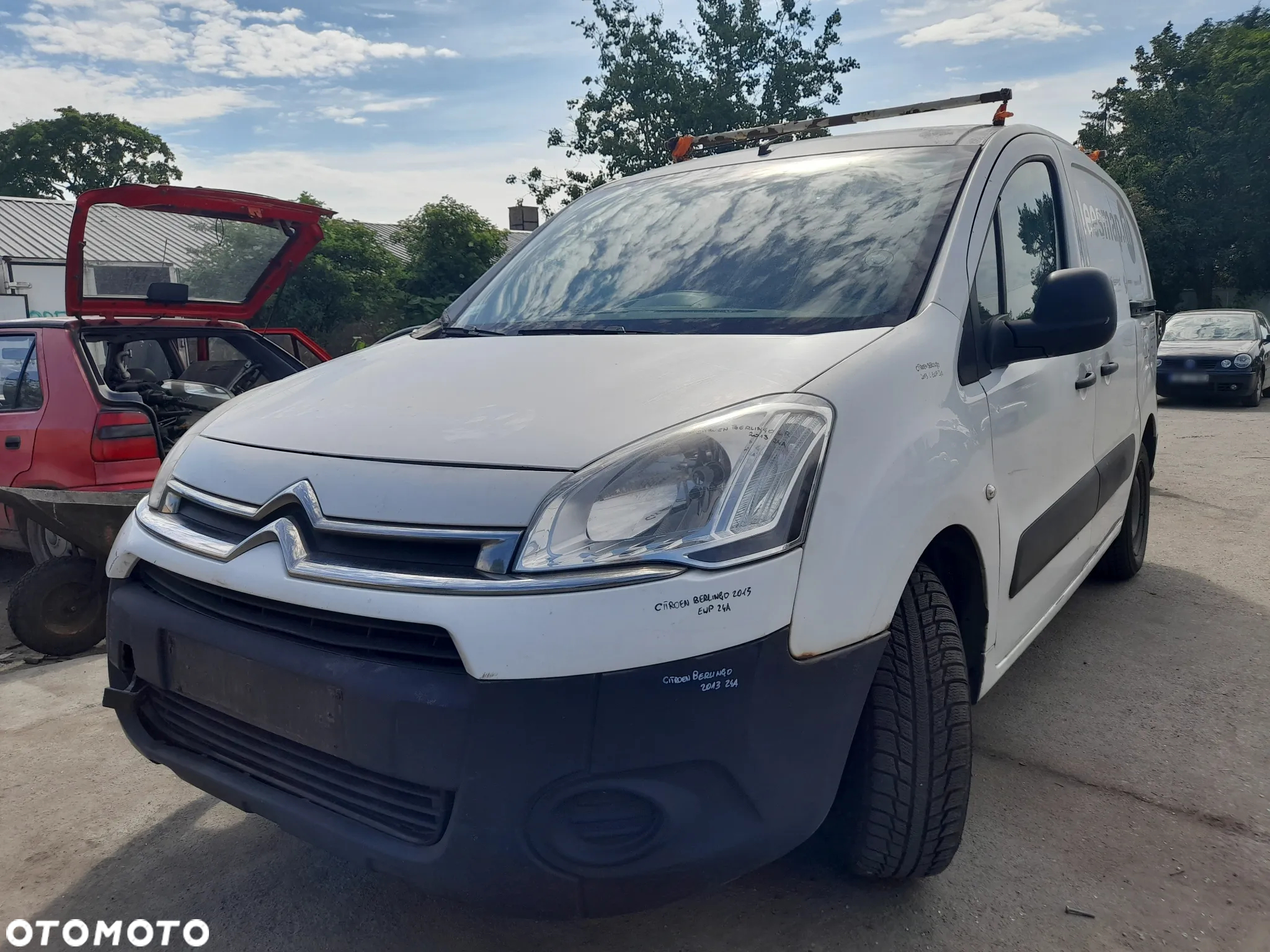 CITROEN BERLINGO II MASKA POKRYWA SILNIKA EWPA - 19