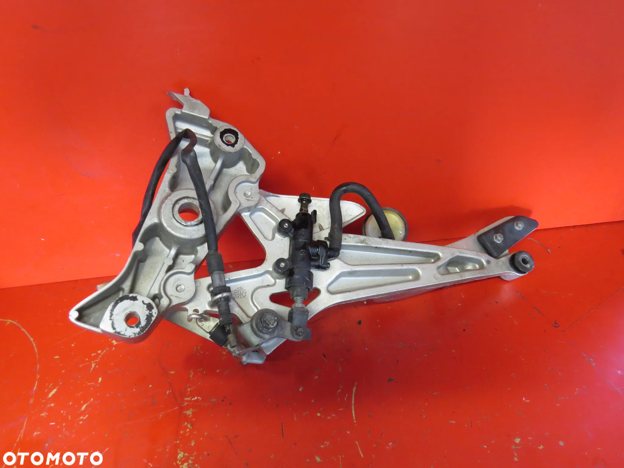HONDA CBF600S CBF 600S 600 06 set stopka nóżka pompa hamulca dzwignia - 7