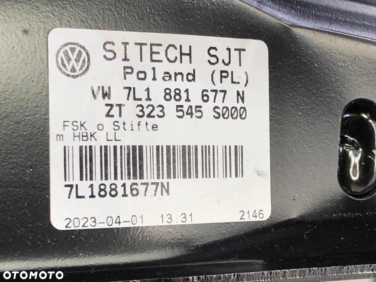 PODSTAWA FOTELA LEWY PRZÓD - 494.00 PLN - VW TRANSPORTER / CARAVELLE VI Autobus (SGB, SGJ, SHB, - 5