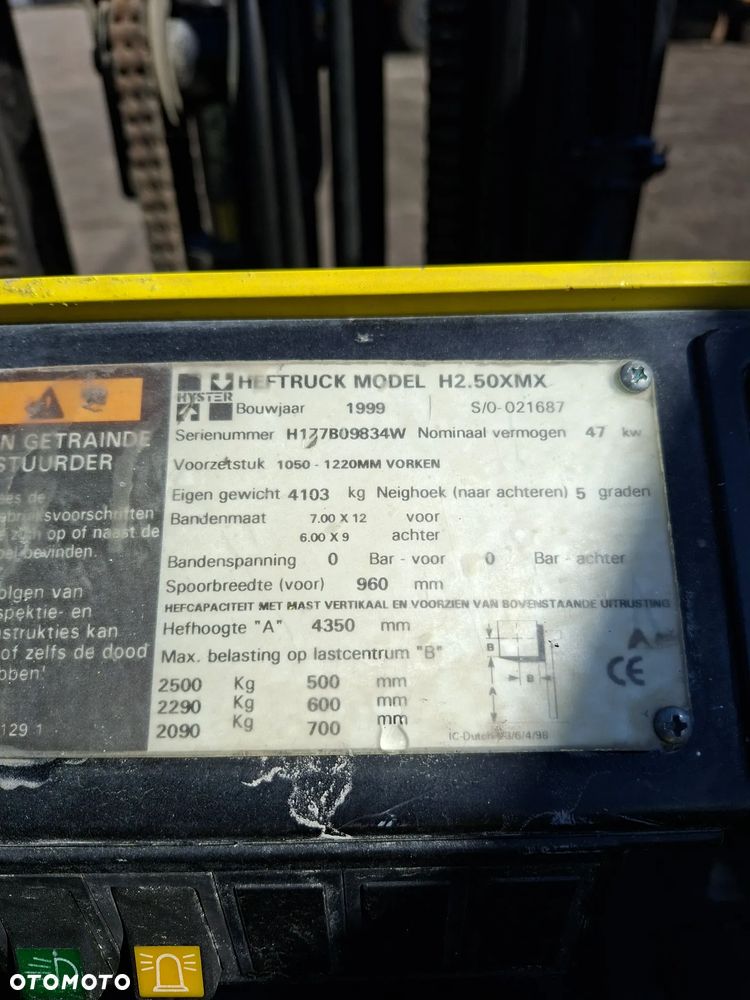 Hyster H 2.50 XMX - 8