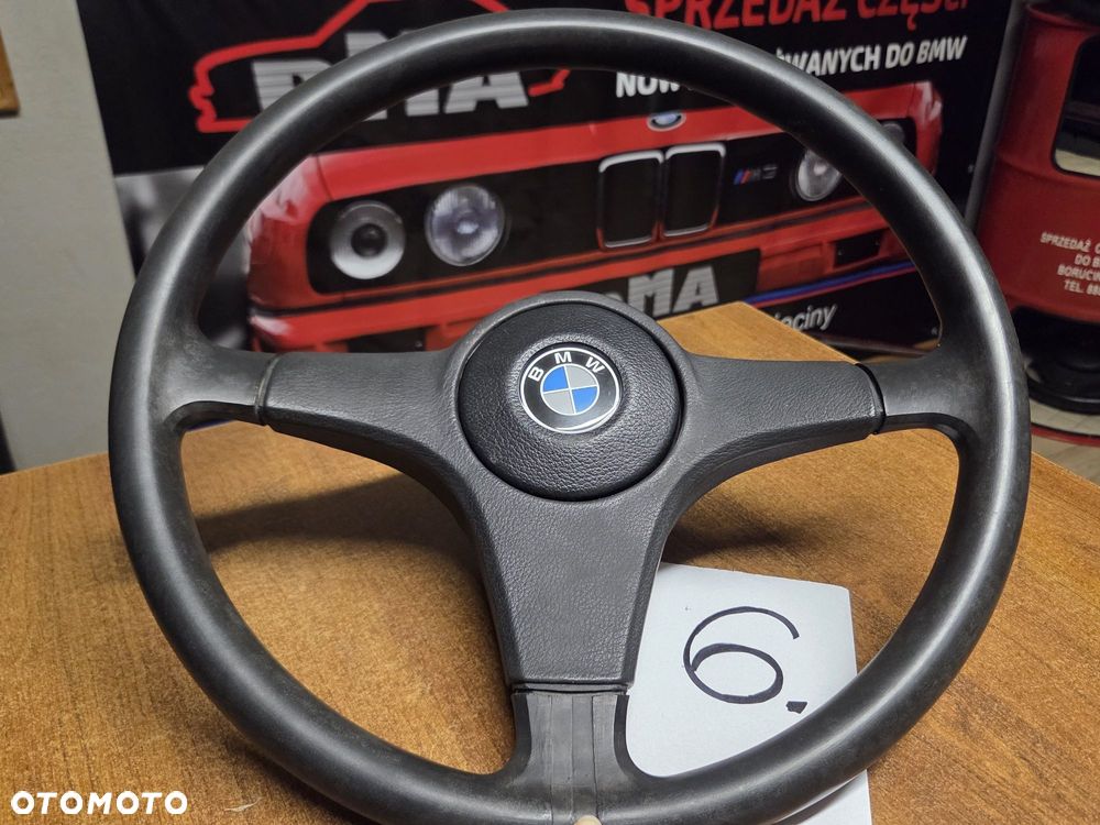 BMW E30 Kierownica 3 Ramienna Sportowa M20 385mm 1.155031 nr 6
