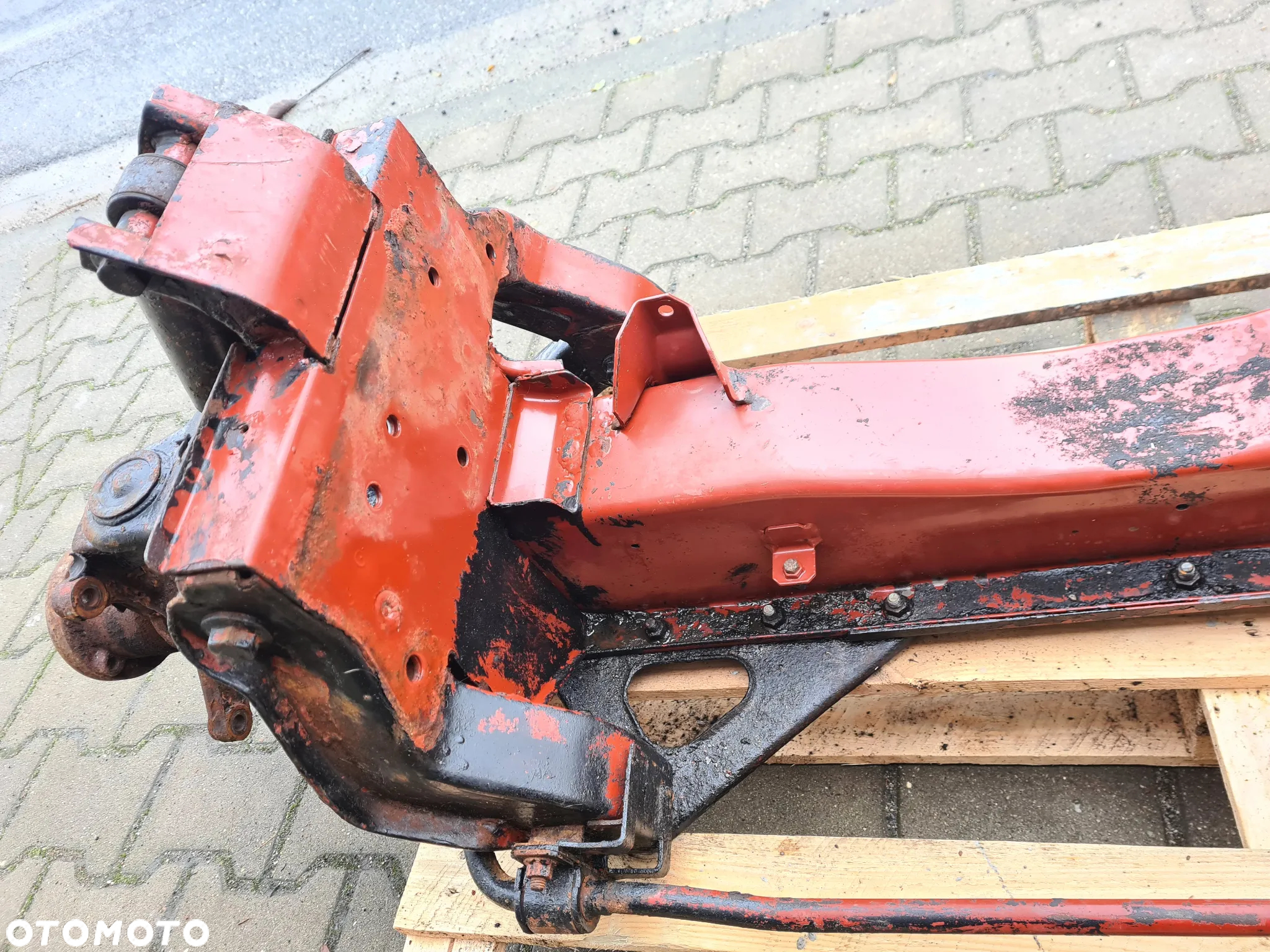 IVECO DAILY 3 99-06 sanki zawieszenie przód resor poprzeczny zwrotnice - 12