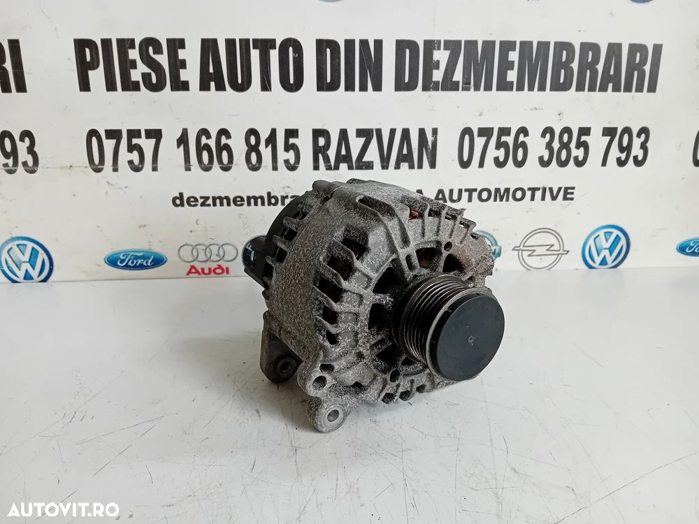 Alternator Vw Golf 6 Skoda Octavia Seat Leon Touran Passat 1.6 Benzina Motor CHG Cod 03L903023F - 1