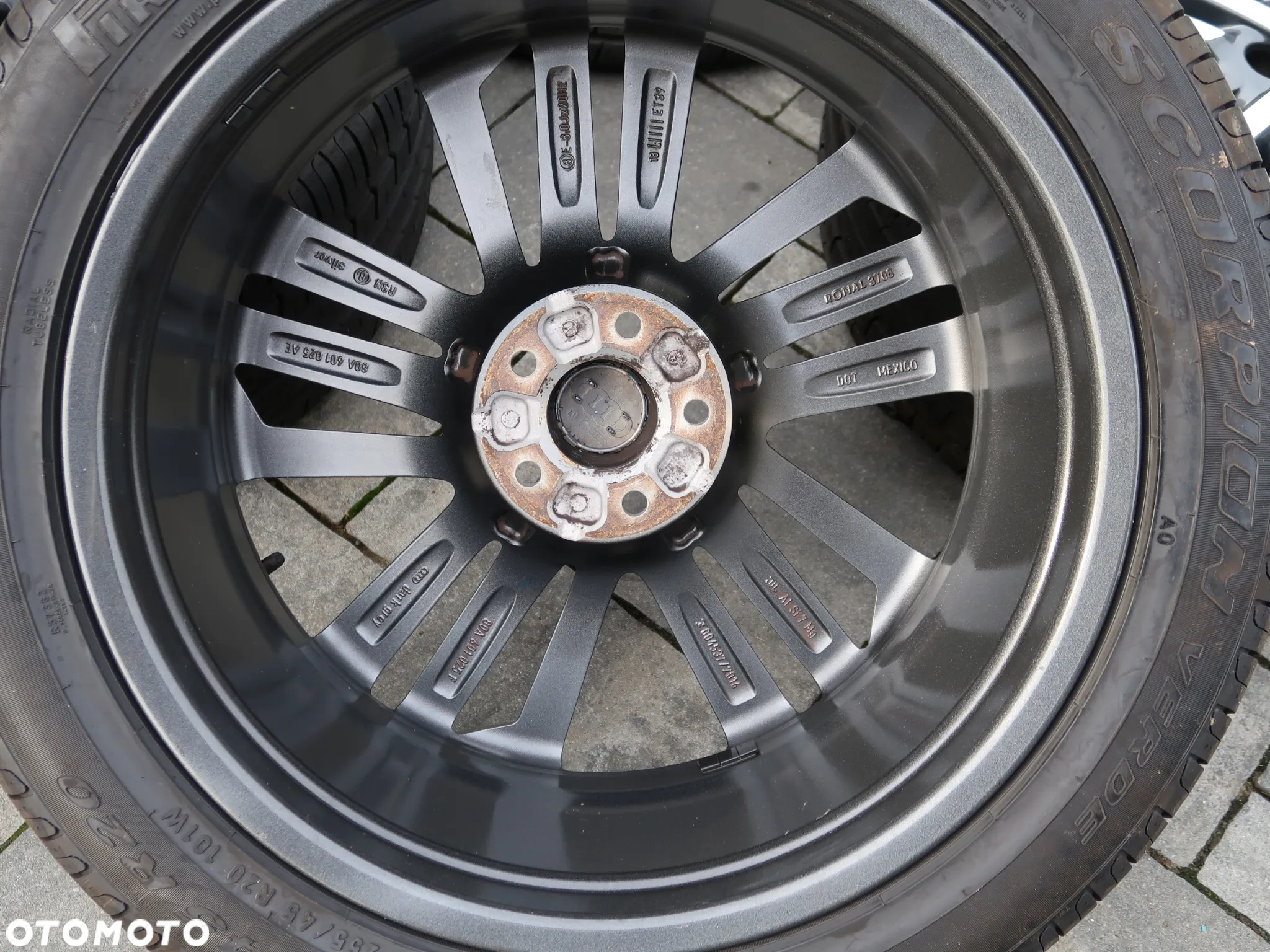 Koła Audi Q5 SQ5 20'' Pirelli 255/45r20  22 rok - 12