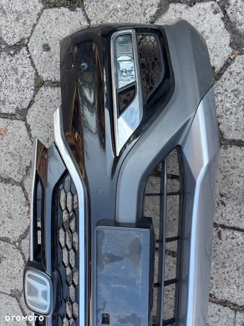 honda cr-v iv zderzak przedni atrapa pod radar czujniki pdc halogeny lift - 10