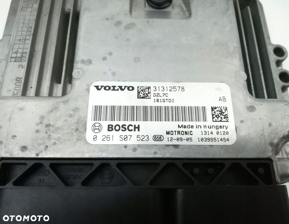KOMPUTER SILNIKA STEROWNIK VOLVO V60 1.6 31312578 0261S07523 - 2