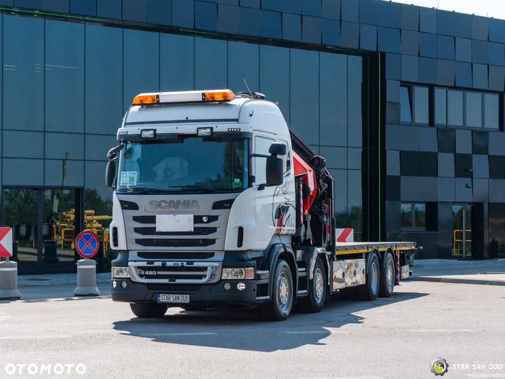 Scania R480 8x2 Palfinger PK 74002 HDS Żuraw Fly Jib - 14