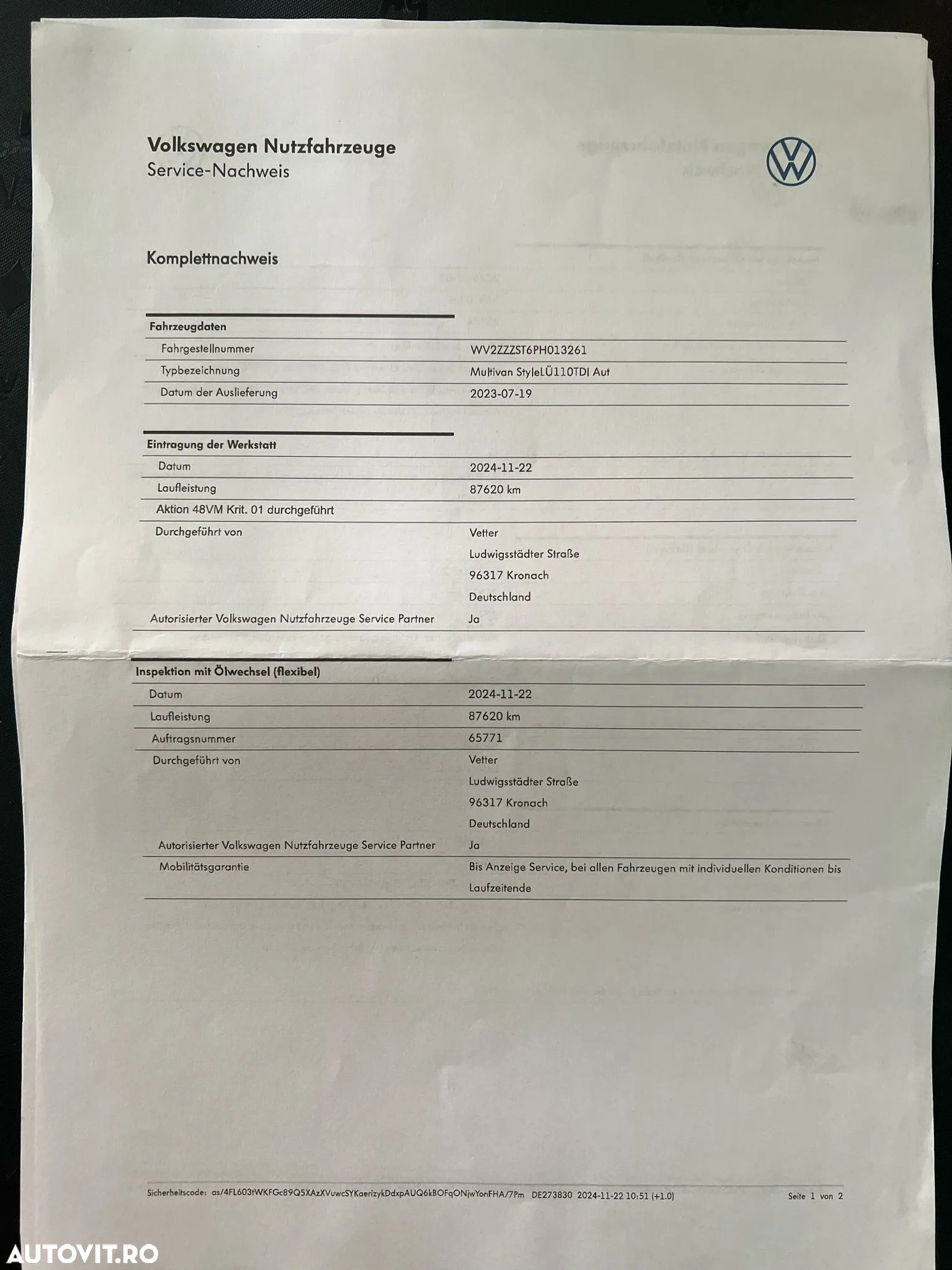 Volkswagen Multivan L 2.0 TDI DSG 110KW Style - 16