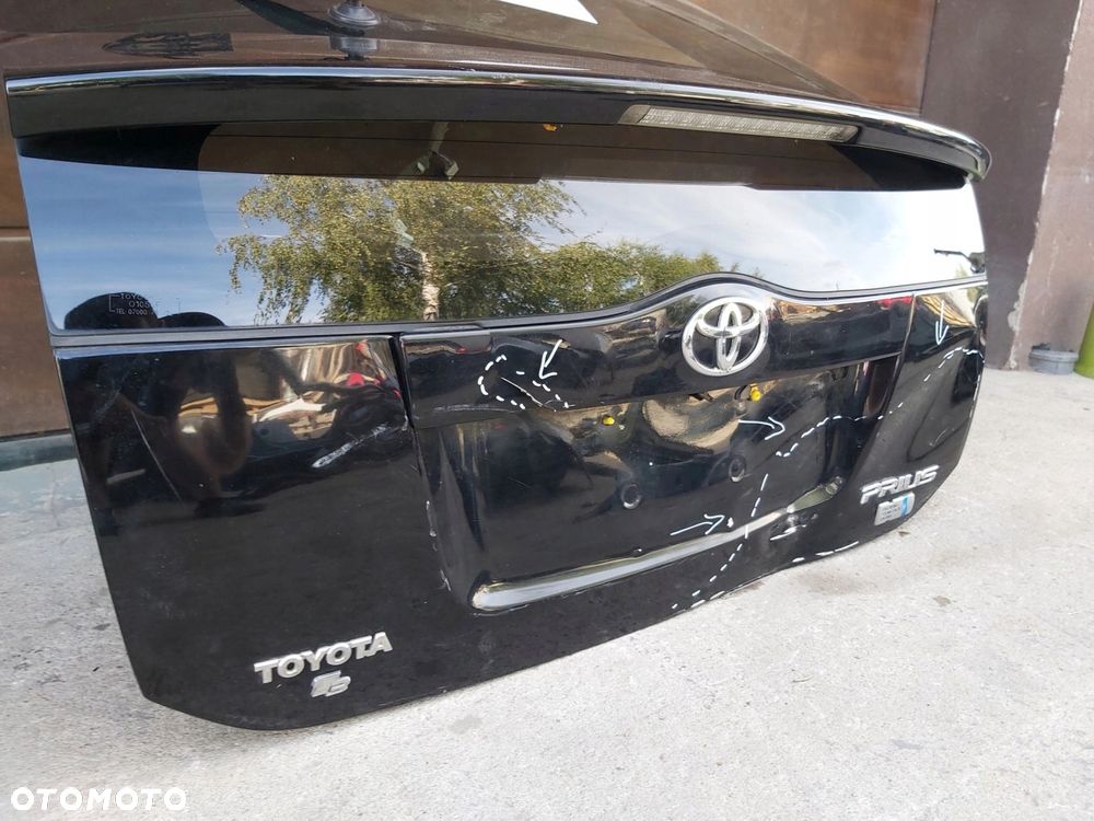 Toyota Prius III klapa bagażnika szyba - 3