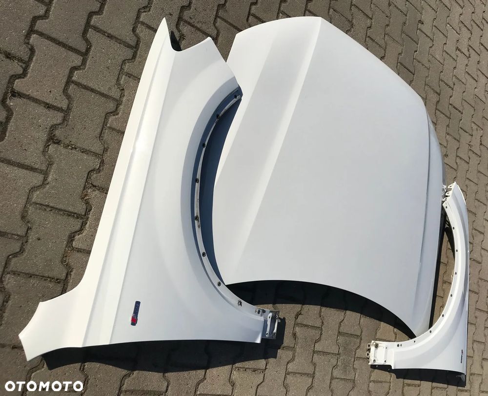 Audi Q7 4M maska pokrywa silnika błotnik lewy i prawy L0K1 - 2