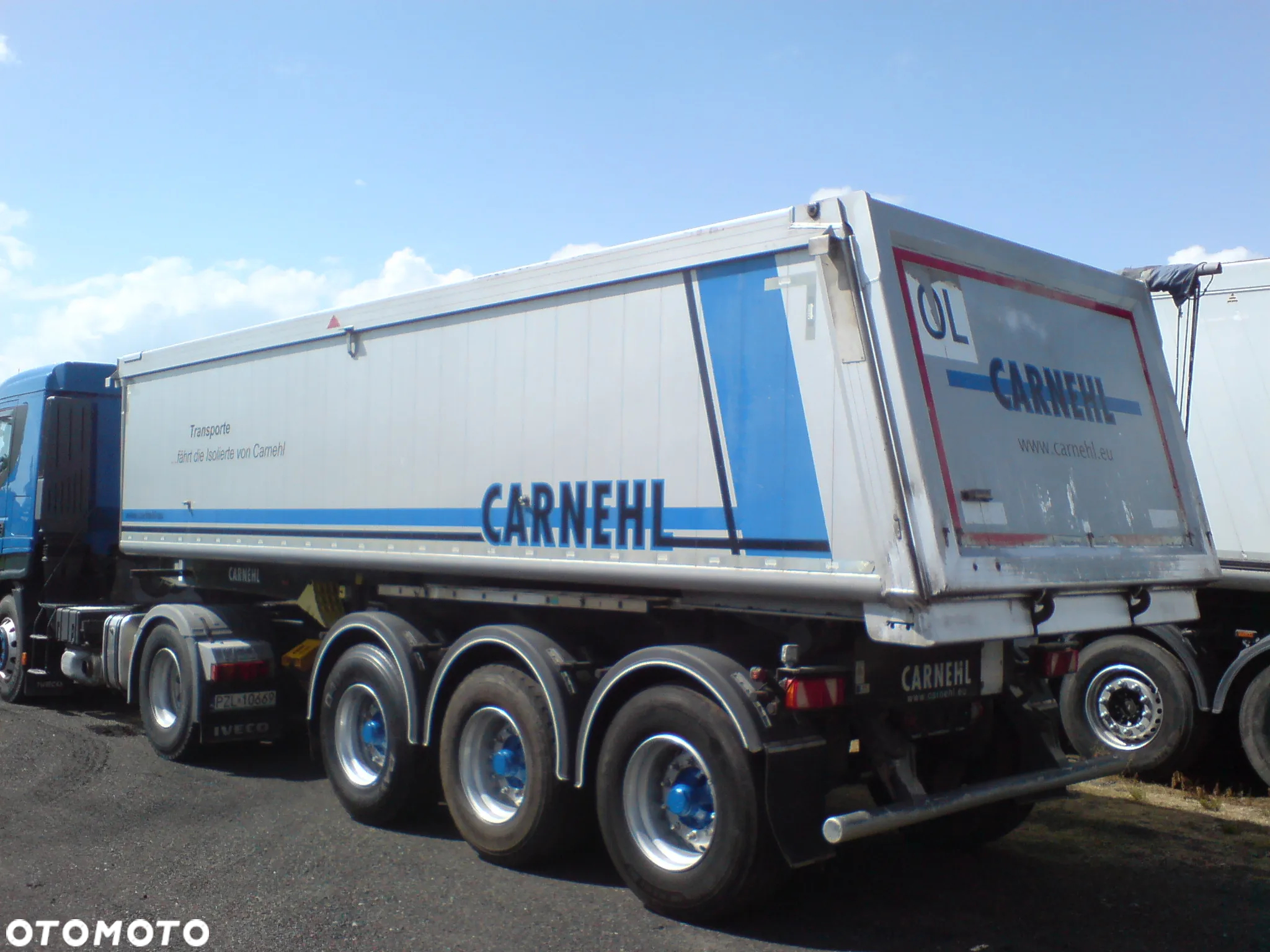 Carnehl CHKS/A 25m3 5460kg wkładka Hardox Thermo Naczepa wywrotka mało eksploatowana - 5