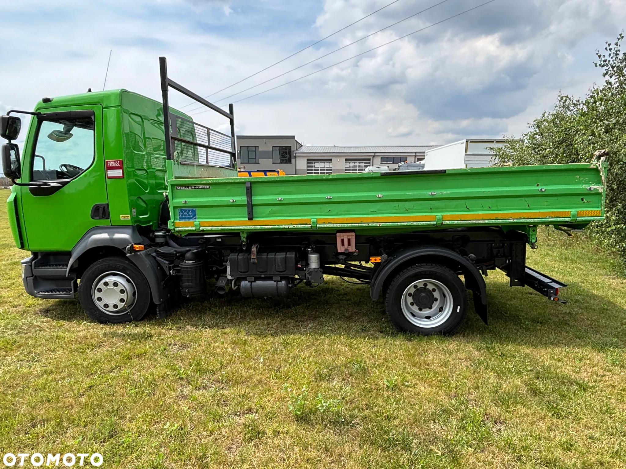 Renault D12 wywrotka, 12 ton DMC , zaczep do przyczepy , oryginalny kiper Meiller, mały przebieg od 1 właściciela z Niemiec, 6100 kg ładowność. manualna skrzynia , na resorze, idealna pod minikoparkę , przyczepę ( Mercedes ATEGO, AXOR, MAN TGM ) - 15