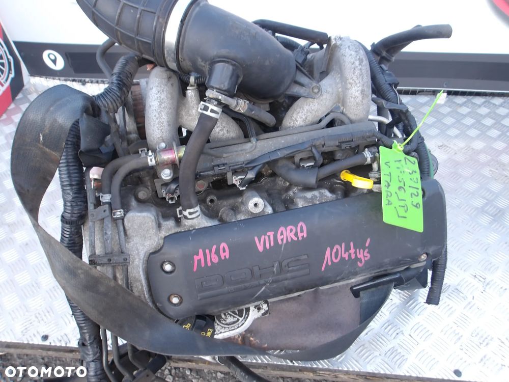 SILNIK SUZUKI VITARA 1.6 16V M16A 104 TYS - 2