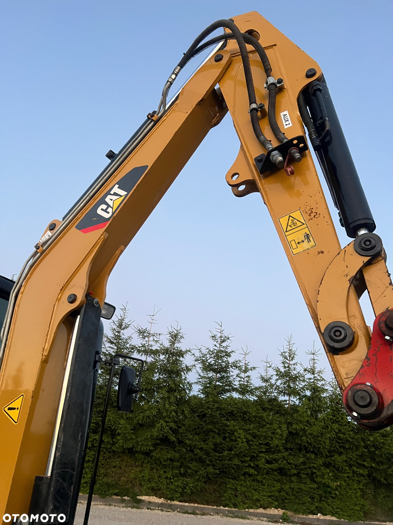 Caterpillar MINIKOPARKA CAT 303.5 E CR 2019r Catepillar 304 303 305 302,7 Bobcat e34 35 26 3x łyżka wiertnica grabie koparka mini gąsienicowa 3,5tony - 14