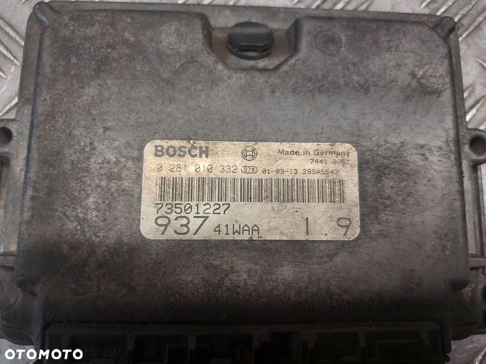 ZESTAW STARTOWY ALFA ROMEO 147 I 1.9 JTD 0281010332 46558752 46558760 - 2