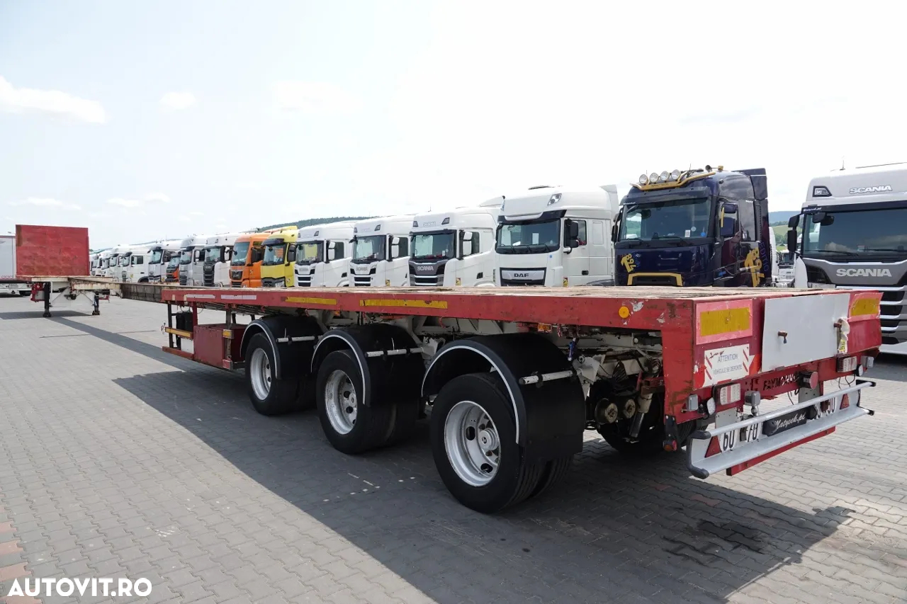 Faymonville SPZ-3AA / REMORCA AUTO / EXTENSIBILA / 29 M / SUSPENSION HIDRAULICA / AXI DE DIRECTION - 3