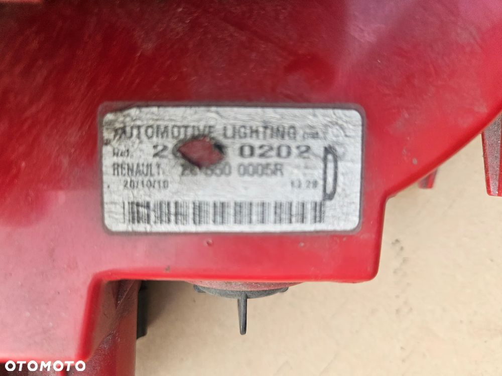 Renault Laguna III 3 Coupe  lampa tył tylna prawa lewa led - 3