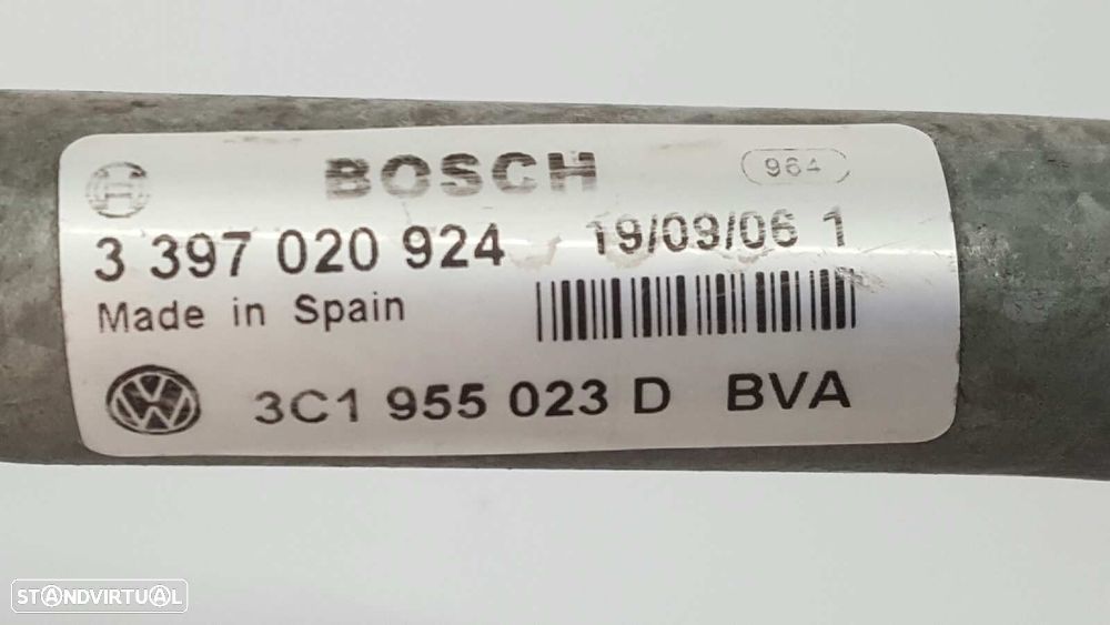 MOTOR LIMPA-VIDROS FRONTAL VOLKSWAGEN PASSAT BERLINA (3C2) HIGHLINE - 4