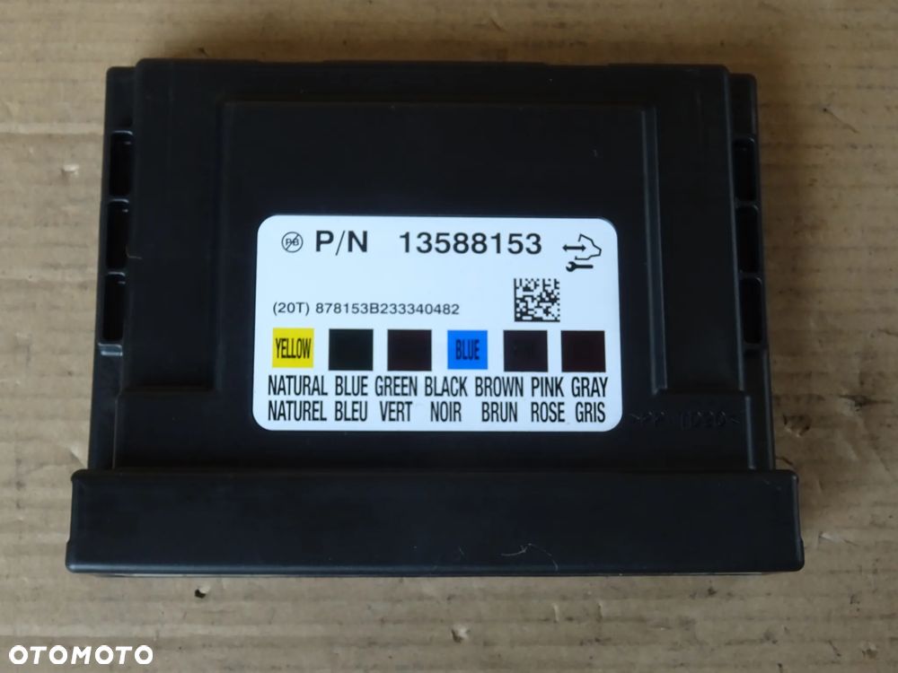 OPEL INSIGNIA MODUŁ KOMFORTU NADWOZIA BCM BSI pin carpass sps programowanie - 9
