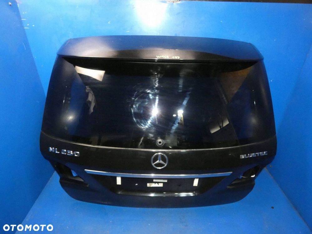 MERCEDES ML W166 GLE KLAPA BAGAŻNIKA TYŁ TYLNA Z SZYBĄ - 2